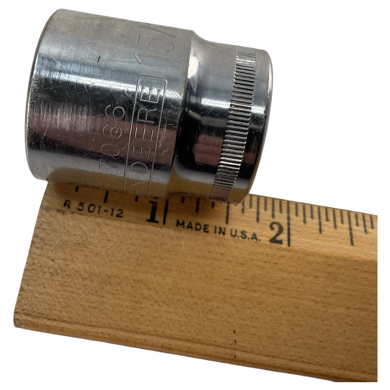 John Deere Socket PT17066 15/16″ SAE 1/2″ Drive 12Point Chrome Above Average