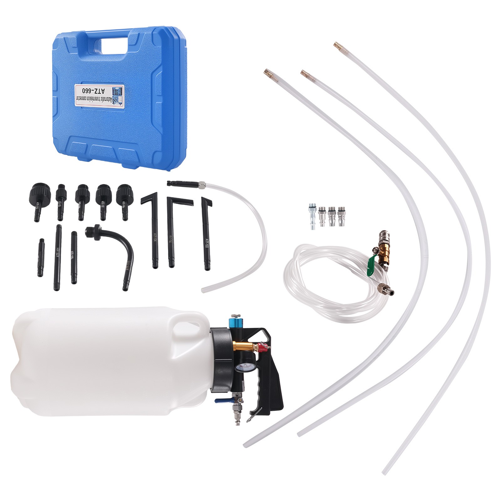 8L ATF Oil Extractor Dispenser for Auto Transmission Fluid Exchange System
