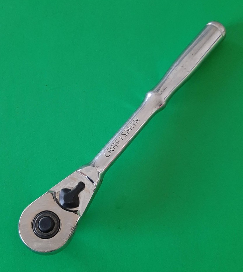 Craftsman Professional USA 3/8″ Drive Ratchet 44813 Quick Release Polished
