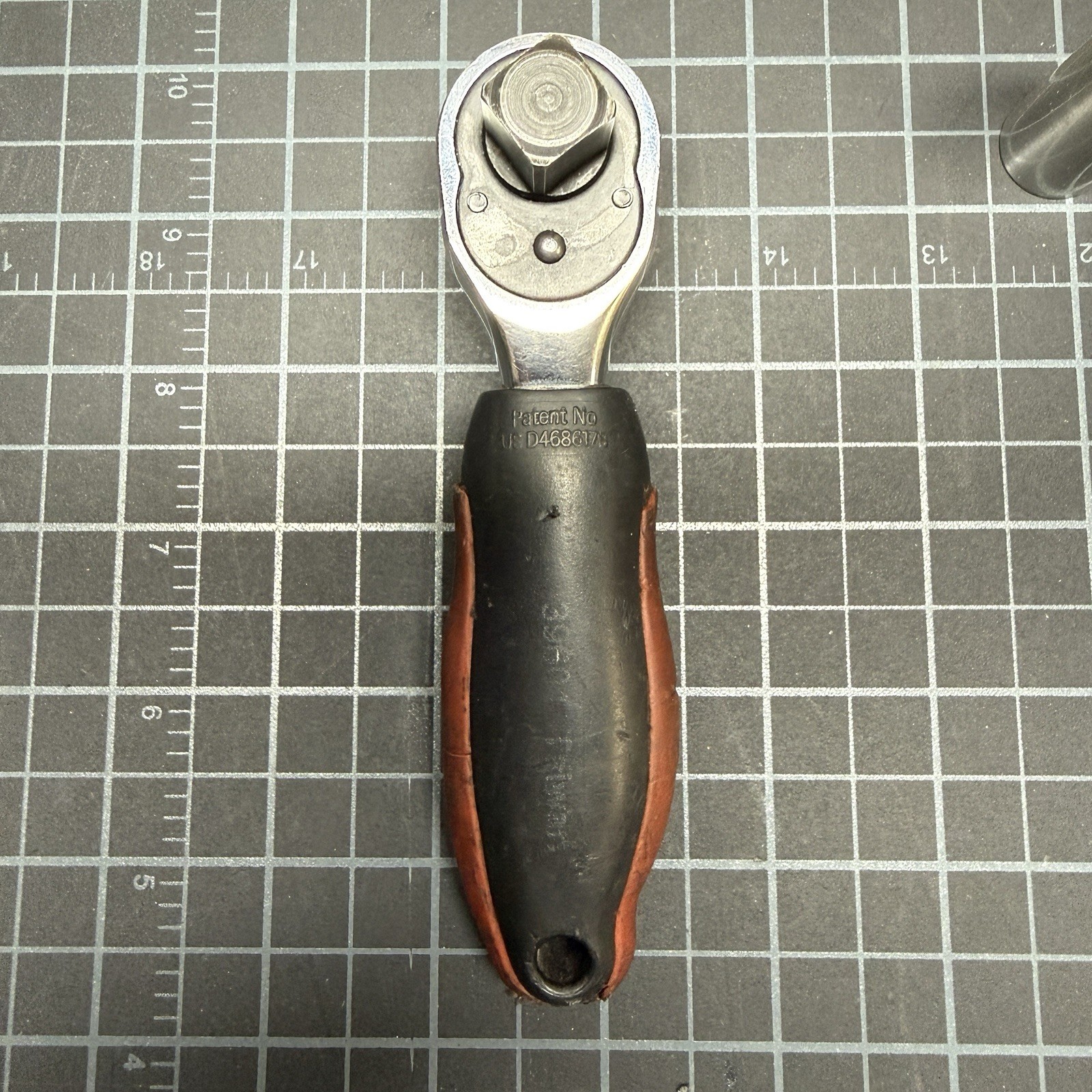 GM Performance Parts Stubby Ratchet 1/2” And 3/8” Dual Head And 13mm Socket