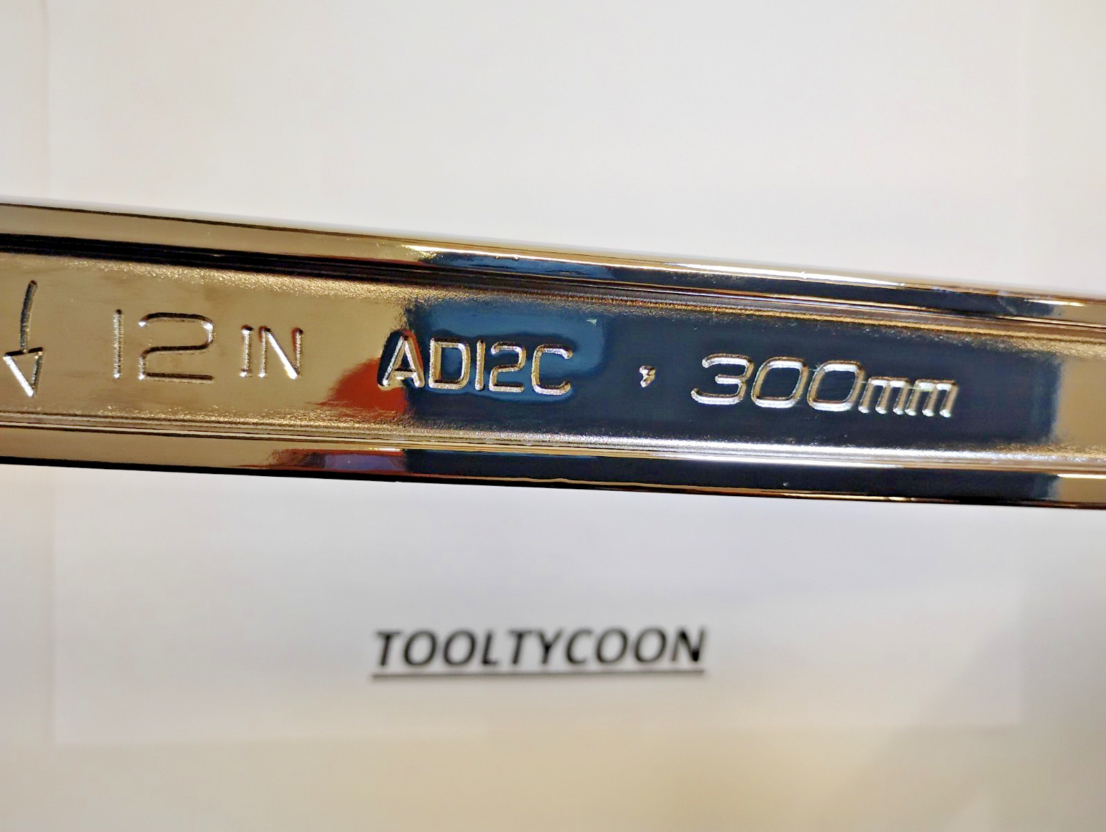 Snap-On Tools SPAIN NEW 12″ ADJUSTABLE Wrench Chrome AD12C