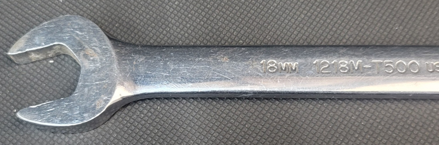 Proto Professional 18mm Metric 12 Point Combination Wrench 1218M-T500