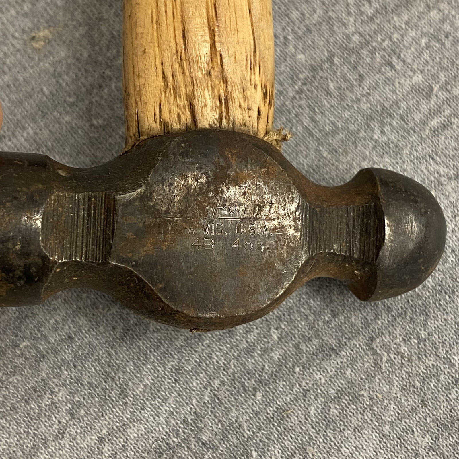 Vintage Blue Point Ball Peen Hammers BP 16 oz, 12oz, 4oz