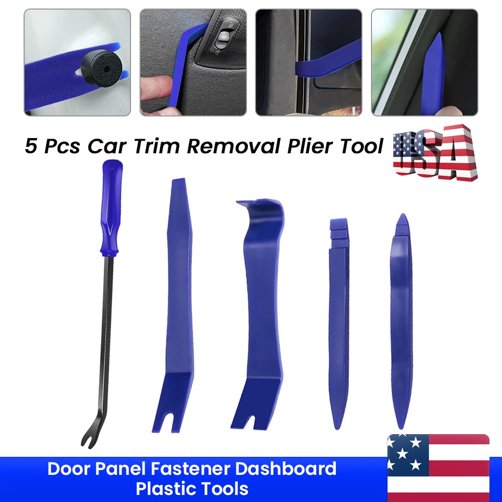 5pcs Kit Auto Trim Removal Werkzeug Türverkleidung Befestigung Dashboard Plastik