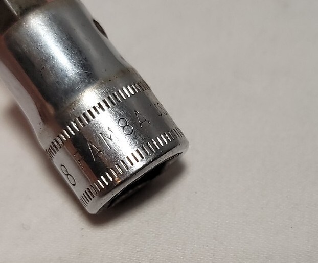 Snap-On FAM6a, FAM8a, FAM7 Drive Metric Hex Allen 3 Piece Set (R3)