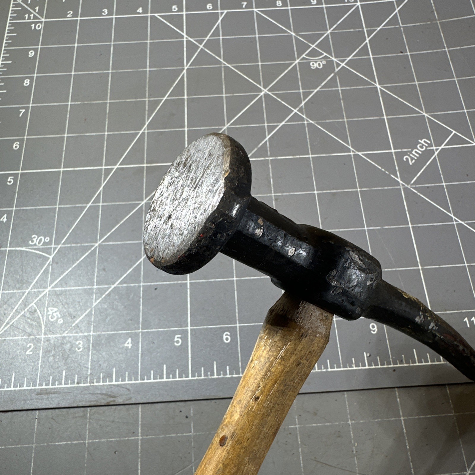 Vintage Auto Body Pick Bumping Hammer Wood Handle⁠