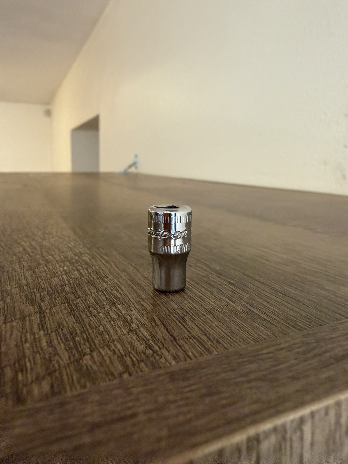 Snap On 1/4″ Drive 6MM 12PT Metric Shallow Chrome Socket TMMD6