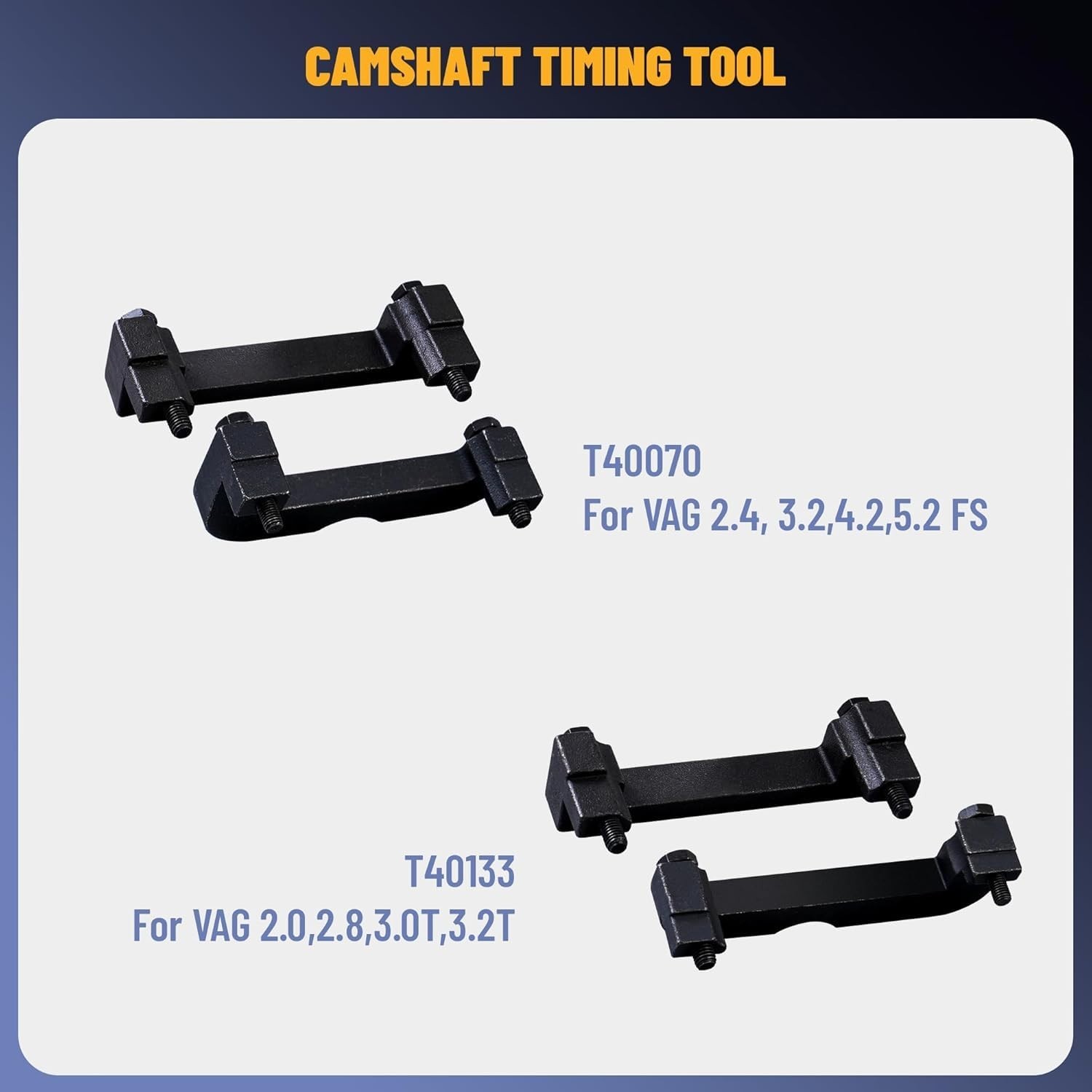 Camshaft Timing Tool Set Kit for VW Audi 2.4 2.5 2.8 3.0 3.2 4.2 5.2T Engine