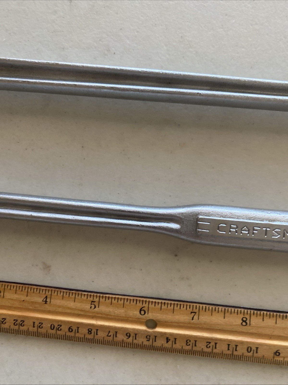 2pc.VINTAGE CRAFTSMAN =V= 1/2 15” & 3/8 Breaker Bars USA Clean Examples
