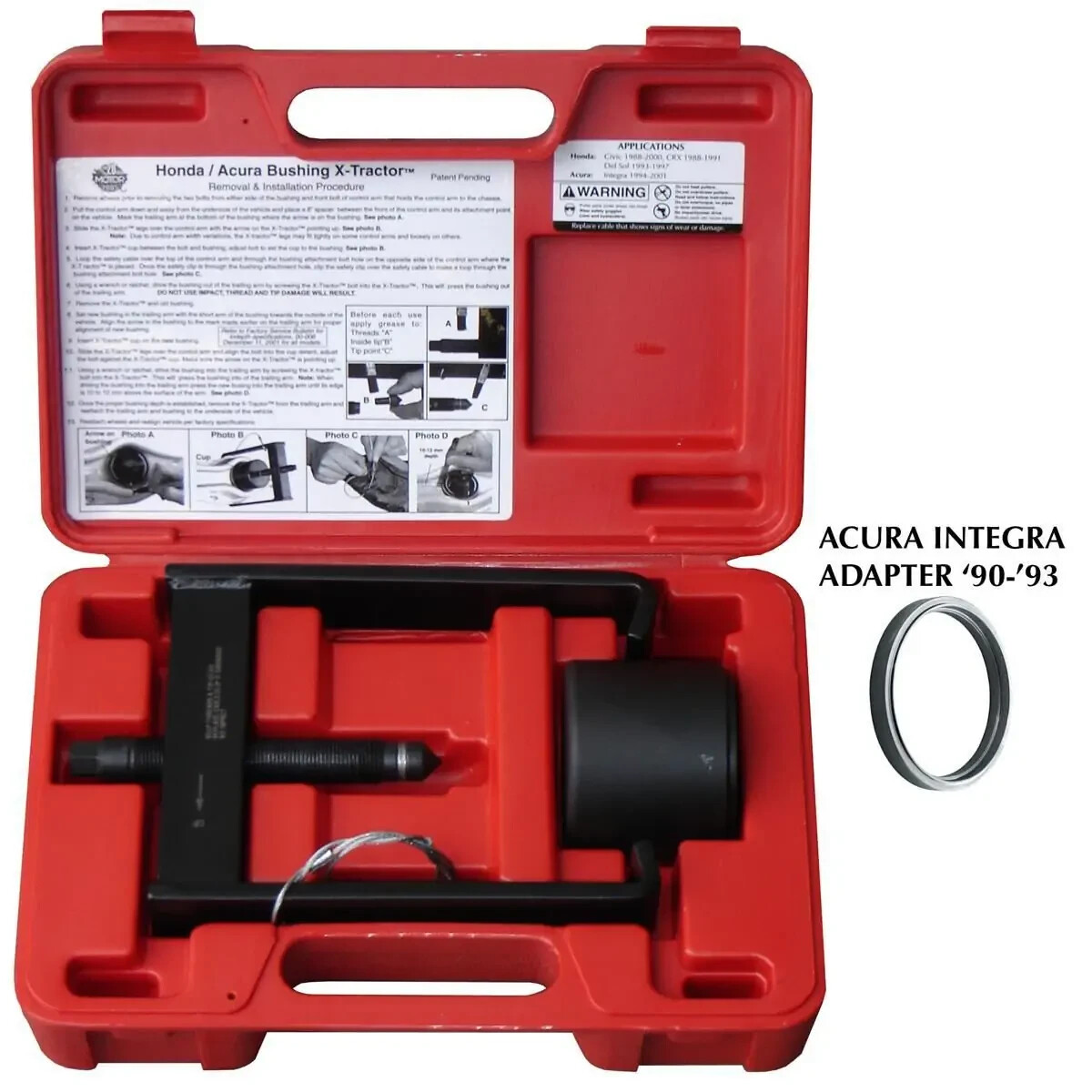 Schley Products 65130 Honda/Acura Trailing Arm Bushing X-Tractor Kit