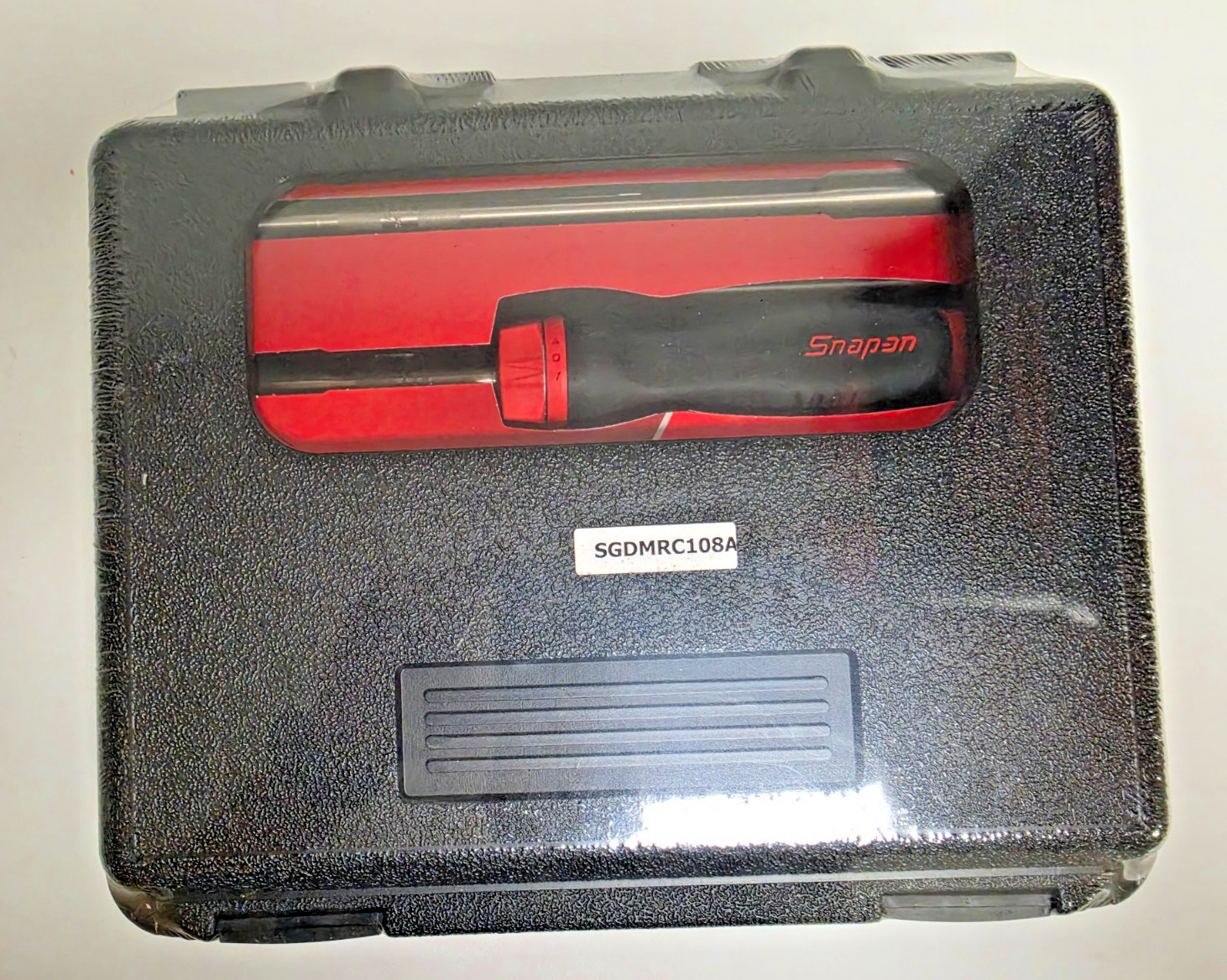 Snap-On SGDMRC108A 8pc Ratcheting Screwdriver Set Soft Grip (RED) BRAND NEW!!!