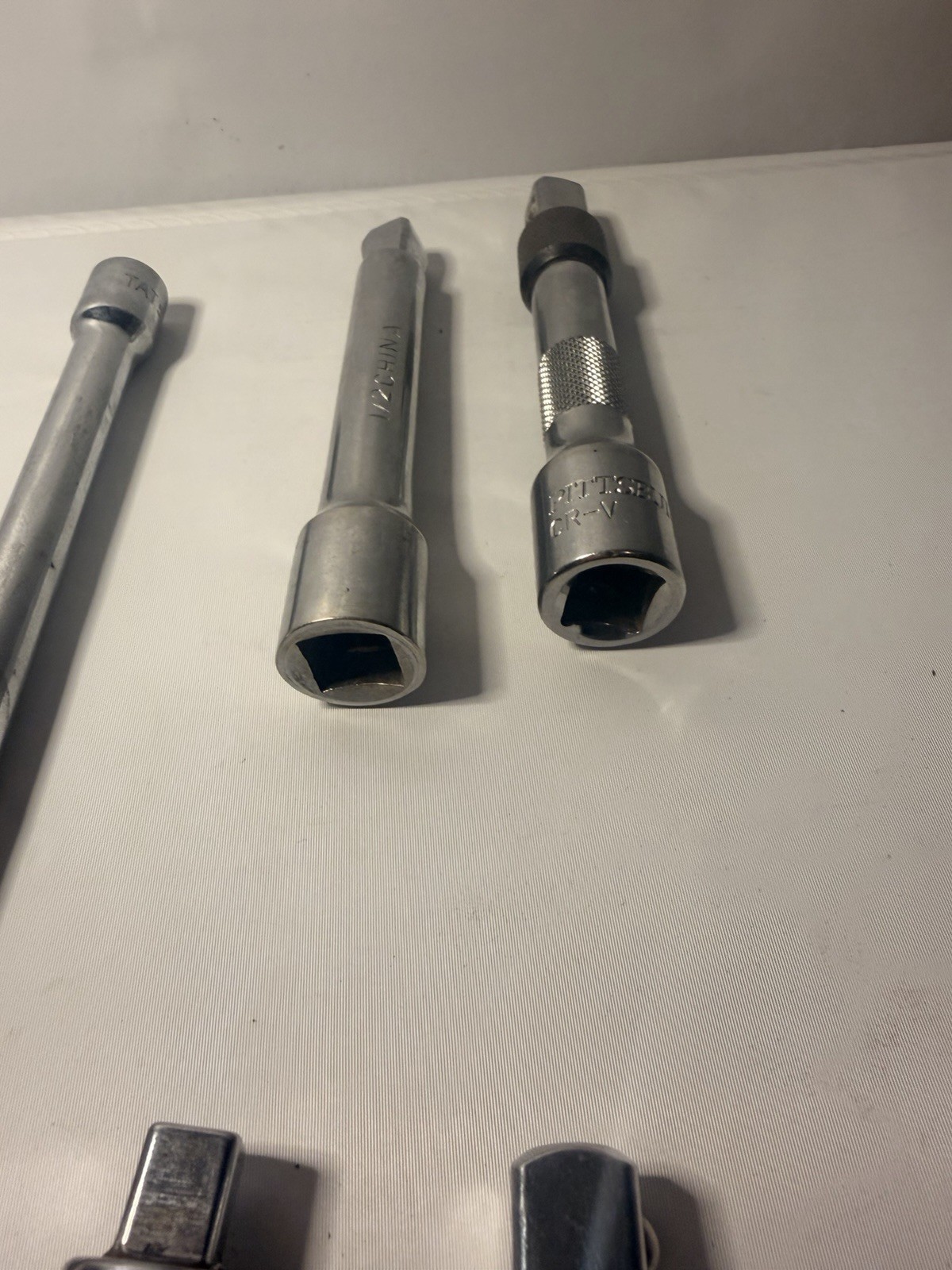Ratchet Extension 1/2” Drive And 3/8” Drive, Swivel Socket And Adapter