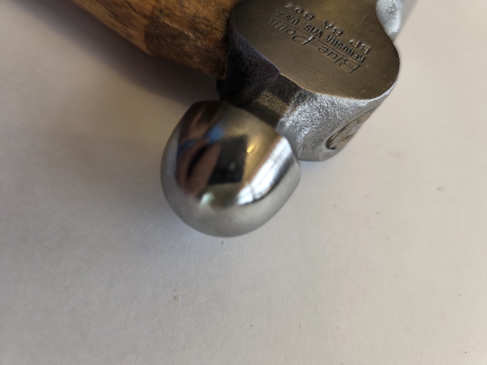 Blue Point Snap On BP8A 8oz. Ball Peen Hammer MINT Must See