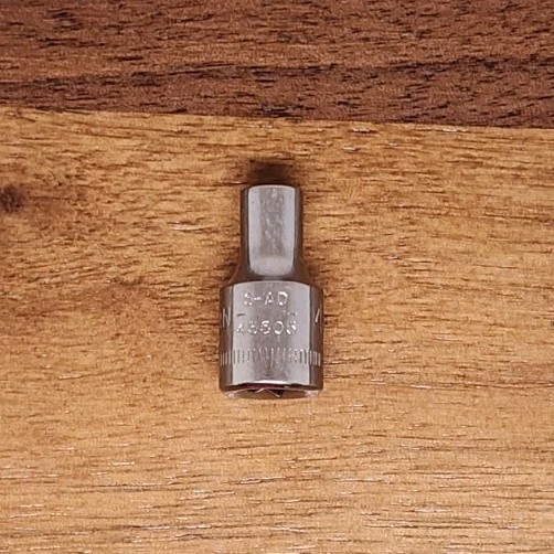 Craftsman 4mm Socket 6pt. 1/4″ Drive S-AD 43505