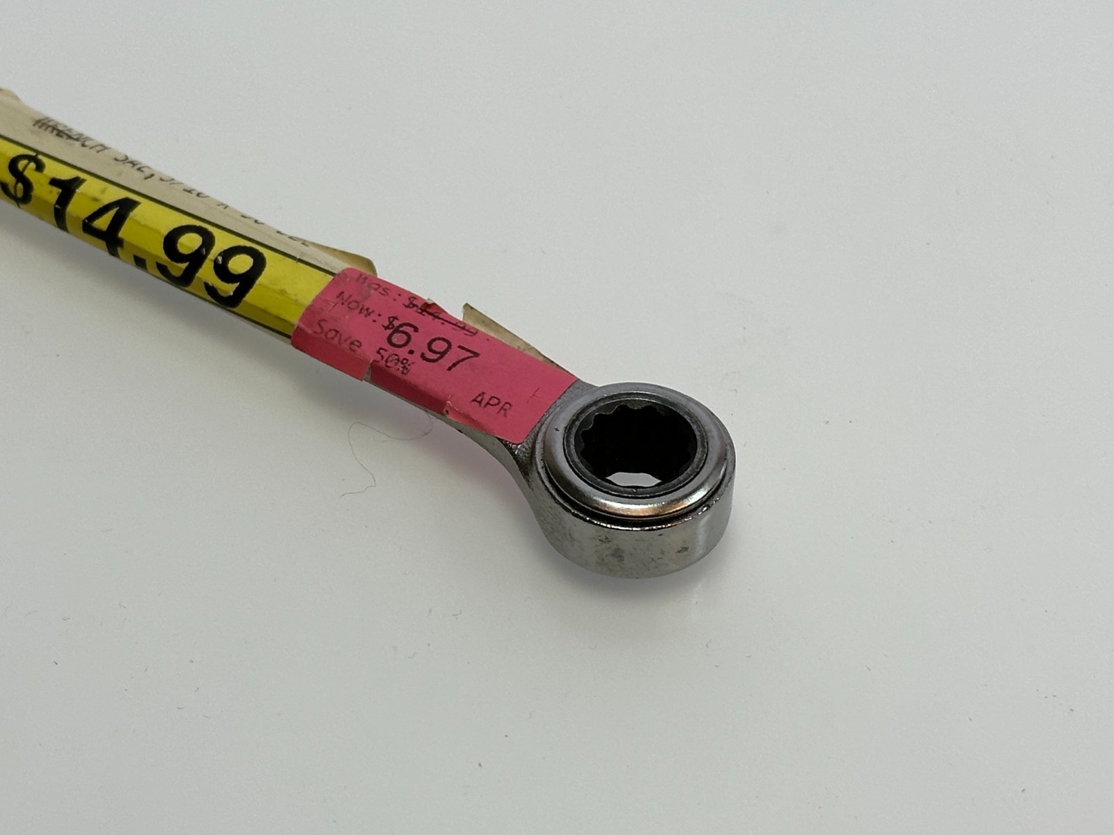 NOS Craftsman USA 425910 VA Double Box End Ratcheting Wrench SAE 5/16″ & 3/8″