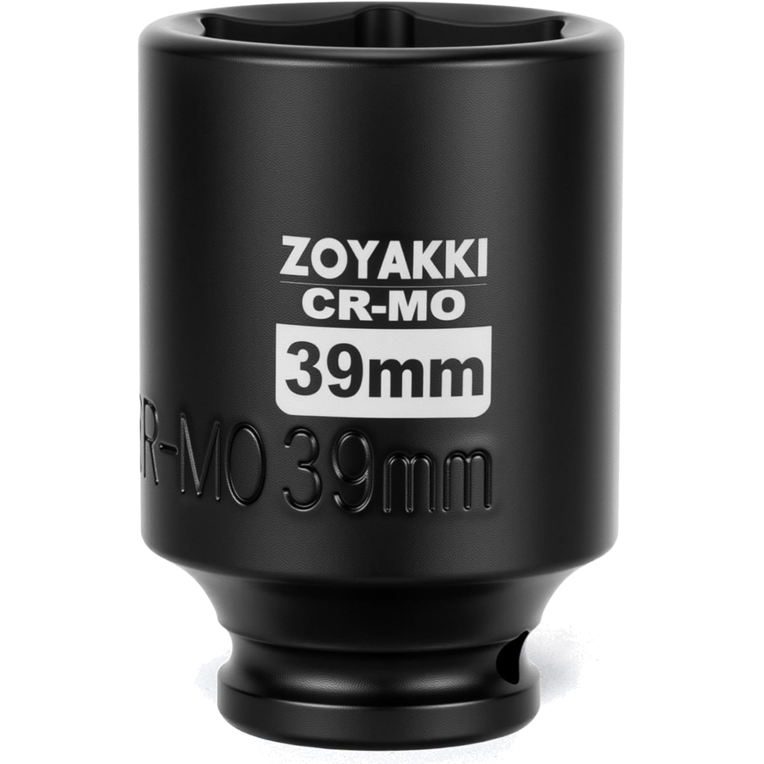 1/2″ Drive 39 mm Deep Impact Socket 6 PT CR-MO Axle Nut Removal