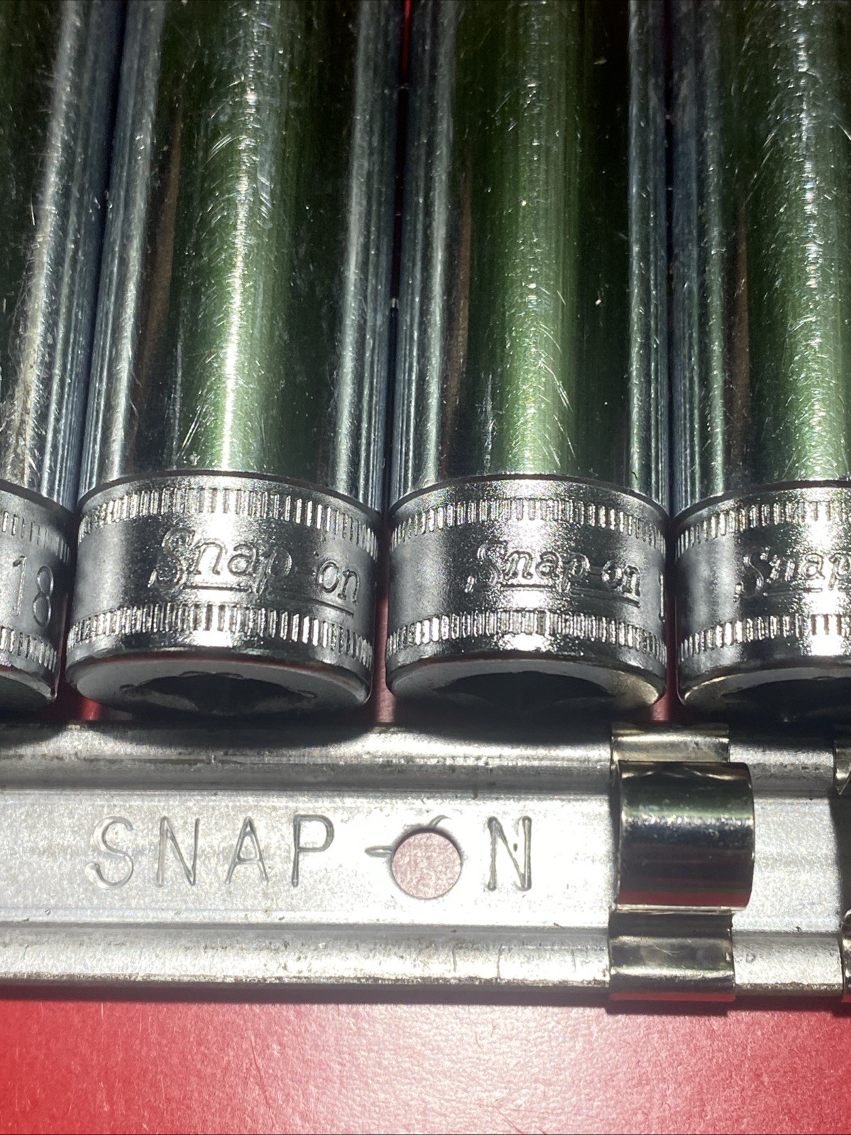 SNAP-ON metric socket set 11pc. 9mm-19mm Good Condition