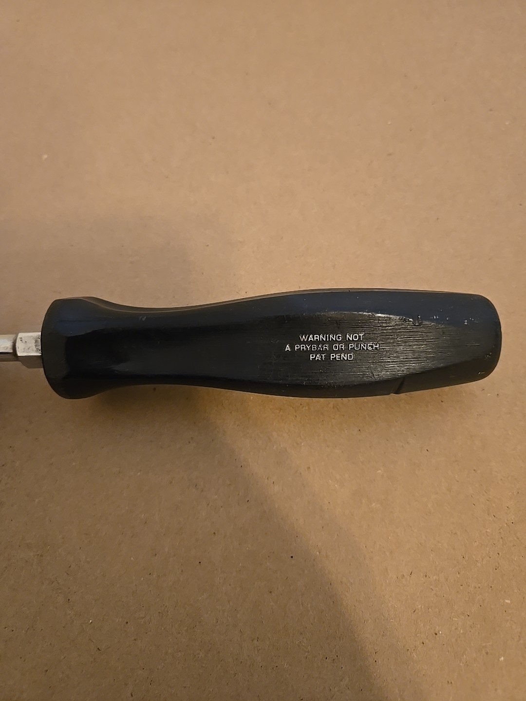 Snap On #4 Phillips Head Screwdriver Black Hard Handle SDDP64