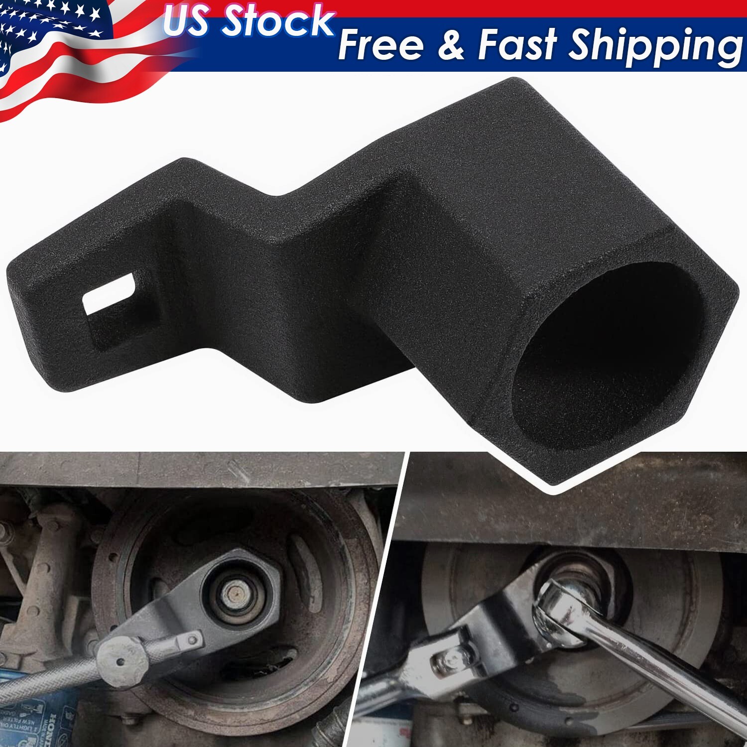 50mm Crankshaft Crank Pulley Wrench Holder Tool for Honda and Acura Engines