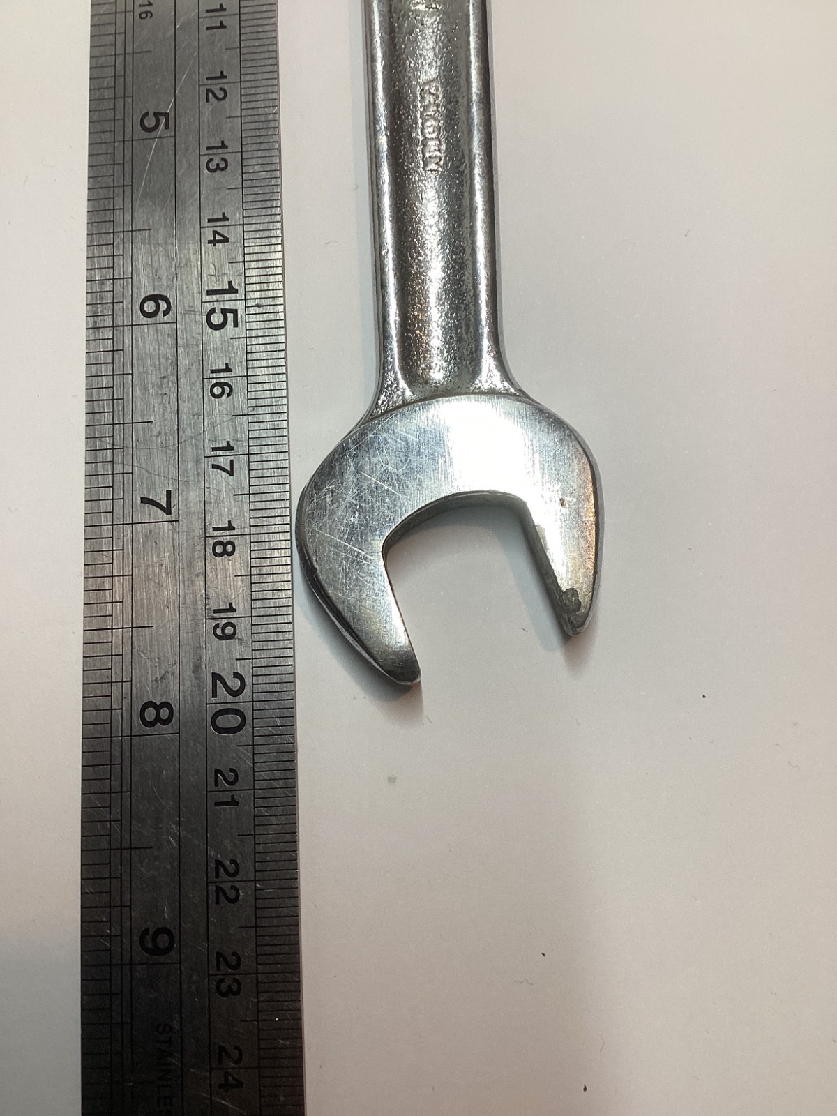 Super Slim, Made in England, spanner, 11/16af 13/16af Combo ends do