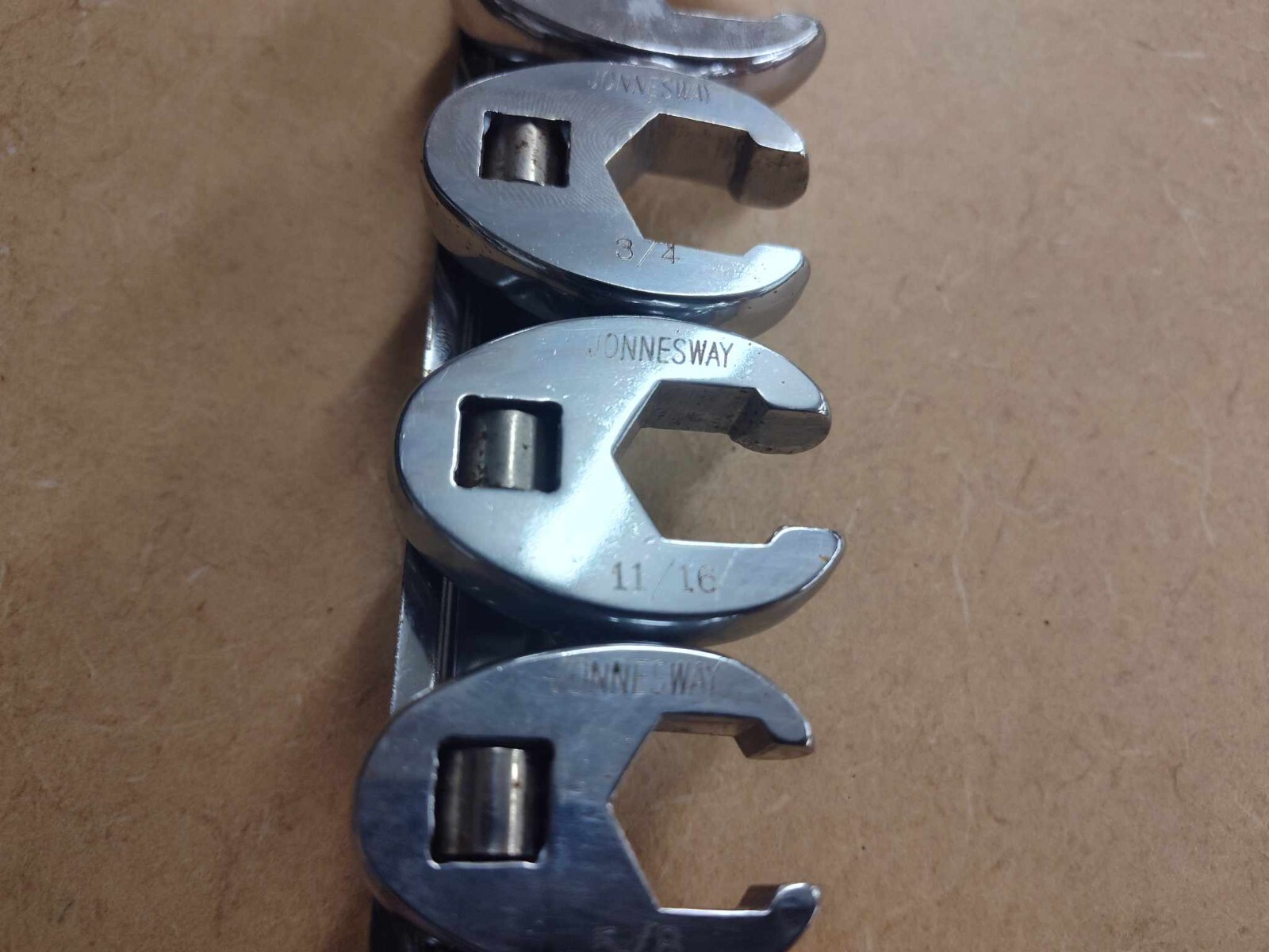 JONNESWAY 3/8″ DRIVE CROWFOOT WRENCH SET SAE 8pc set