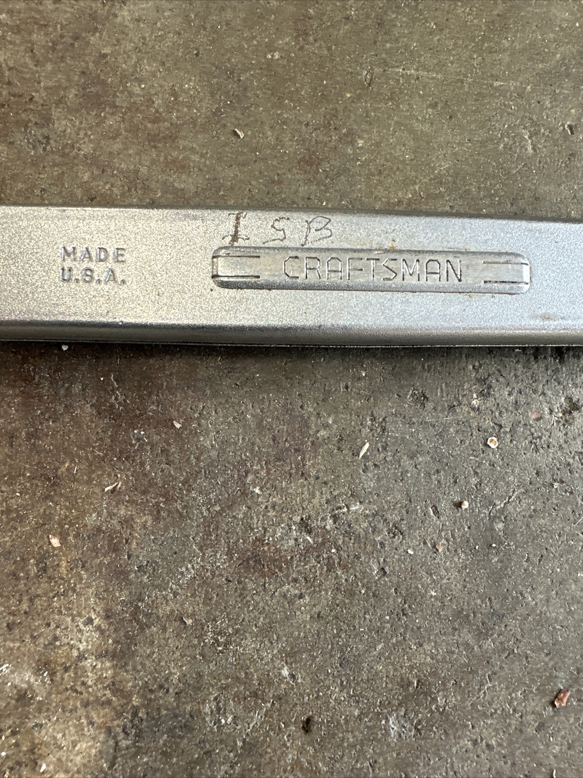 Craftsman 5/8″ x 3/4″ Box End Ratcheting Wrench Made in USA Vintage