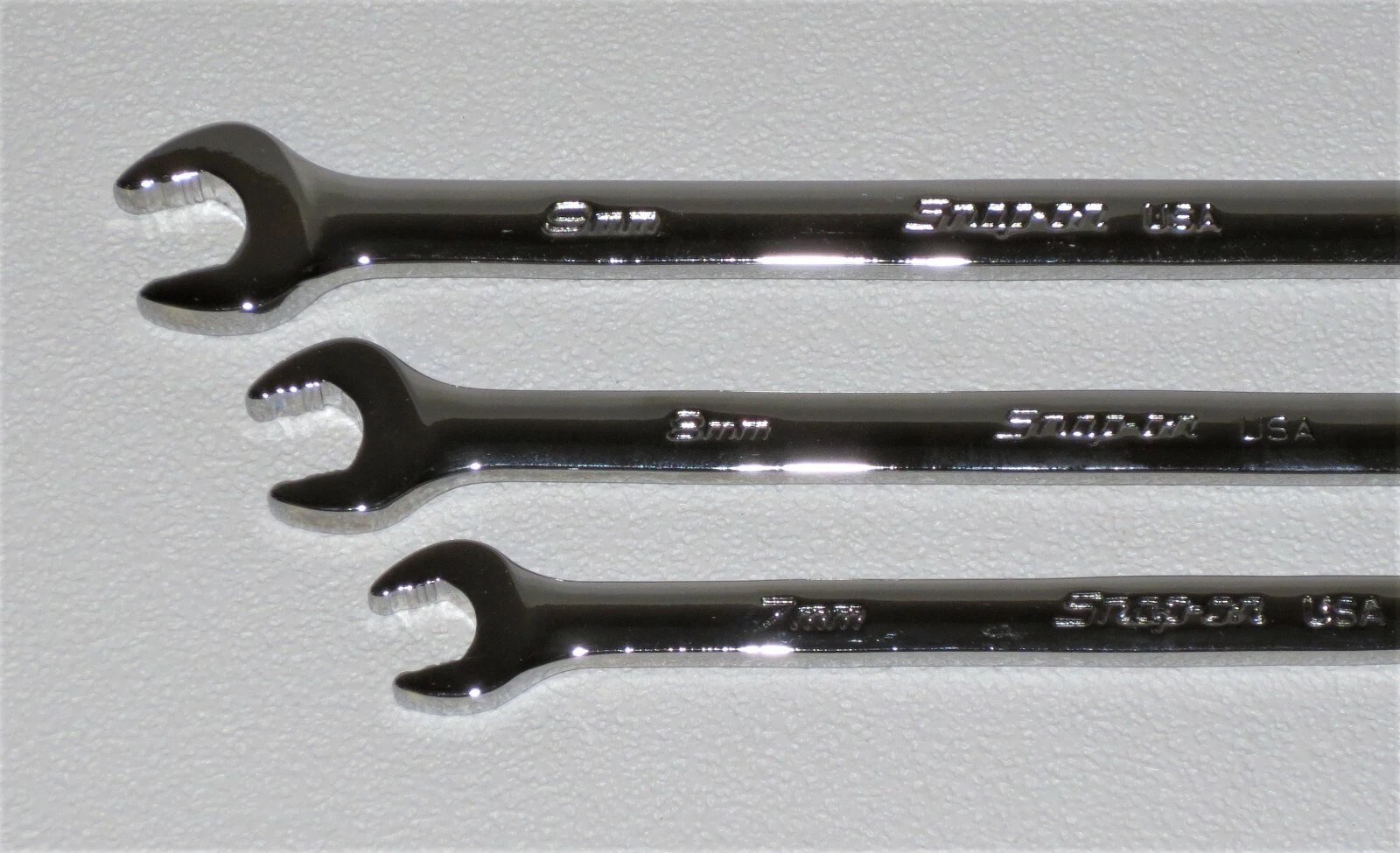New Snap-on™ 7 8 9 mm 12-Point Metric Flank Drive Plus Wrench SOEXM7 to SOEXM9