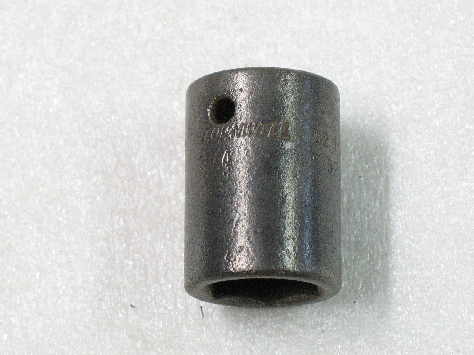 Cornwell Tools USA 3/4″ Shallow 1/2″ Drive 6Pt Impact Socket P-3224