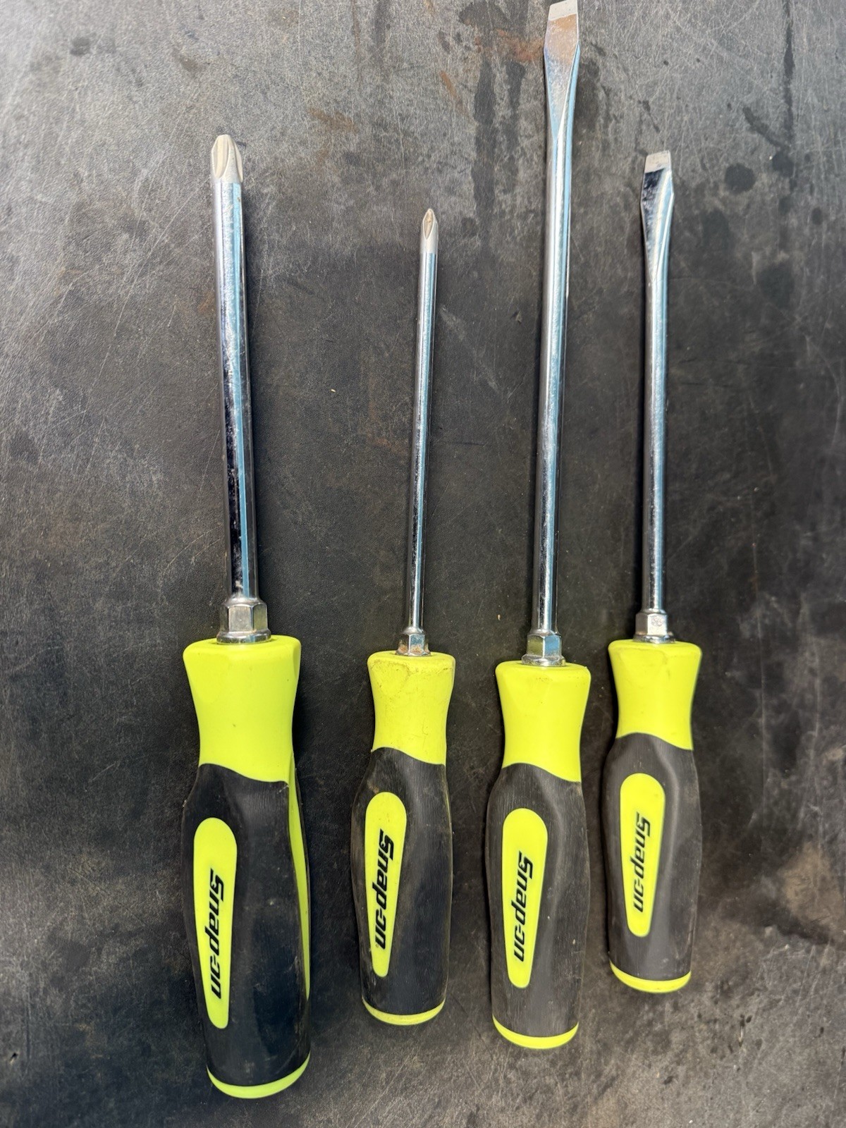Snap-On Screwdrivers (4) Piece Set