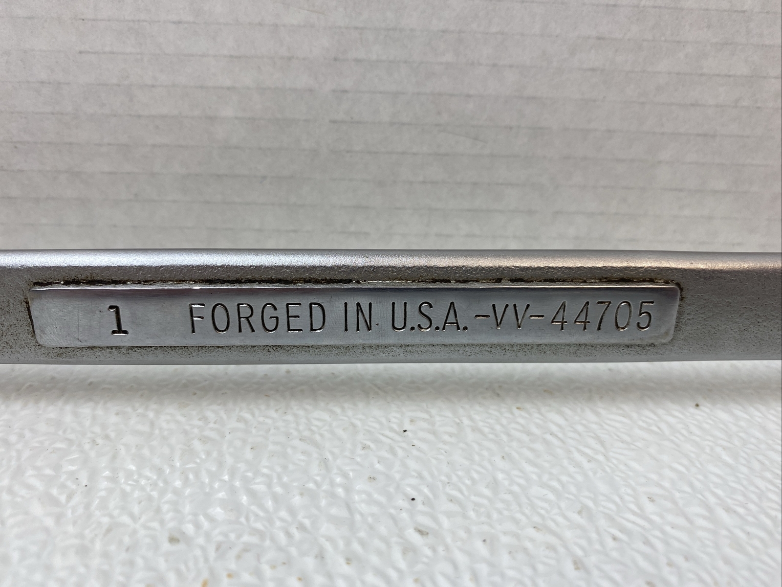 Vintage Craftsman -VV- Series 44705 Combination 12Pt Wrench 1″ USA 13.5″ Long