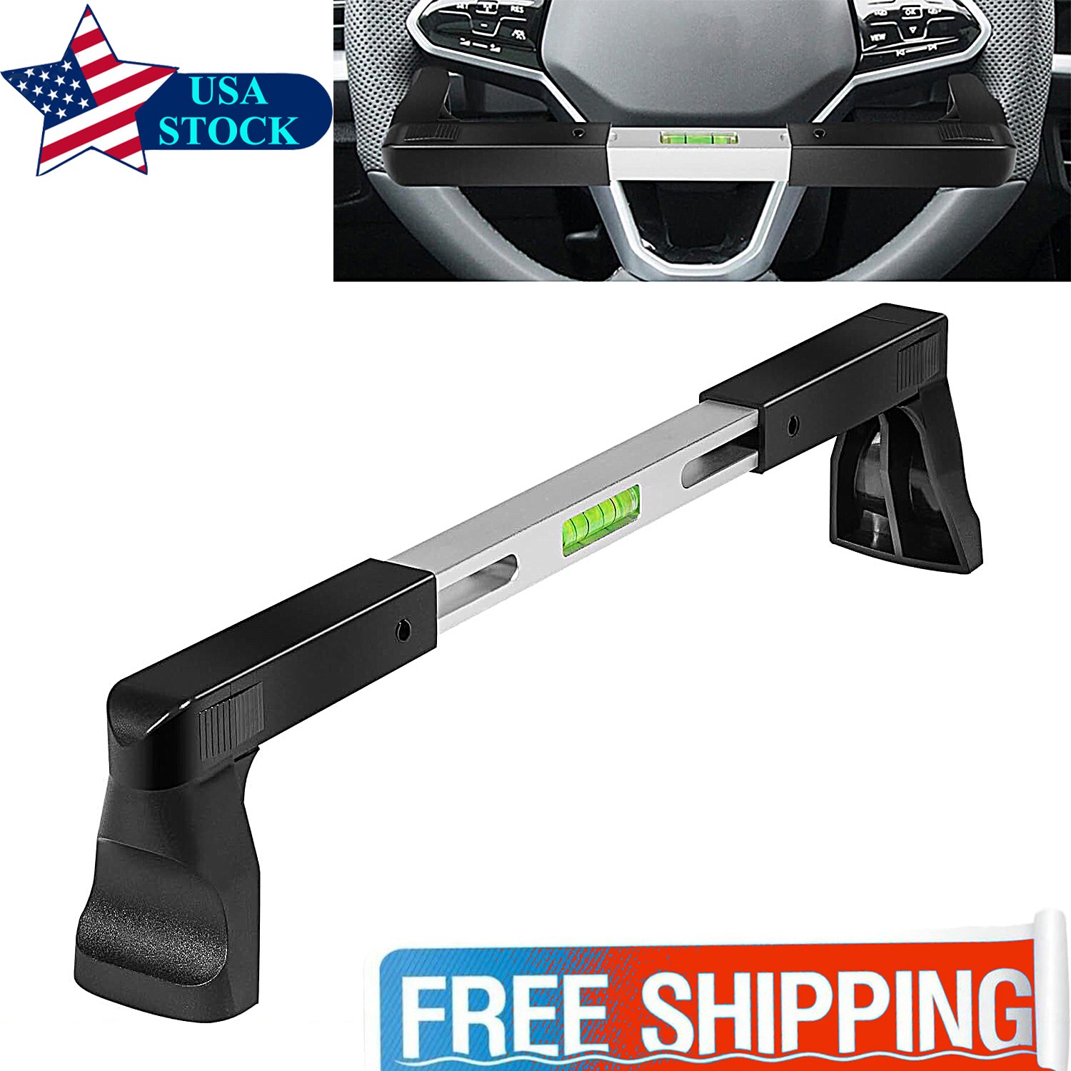 Steering Wheel Level Alignment Tool – Steering Wheel Level Bar Tool 270mm-340mm