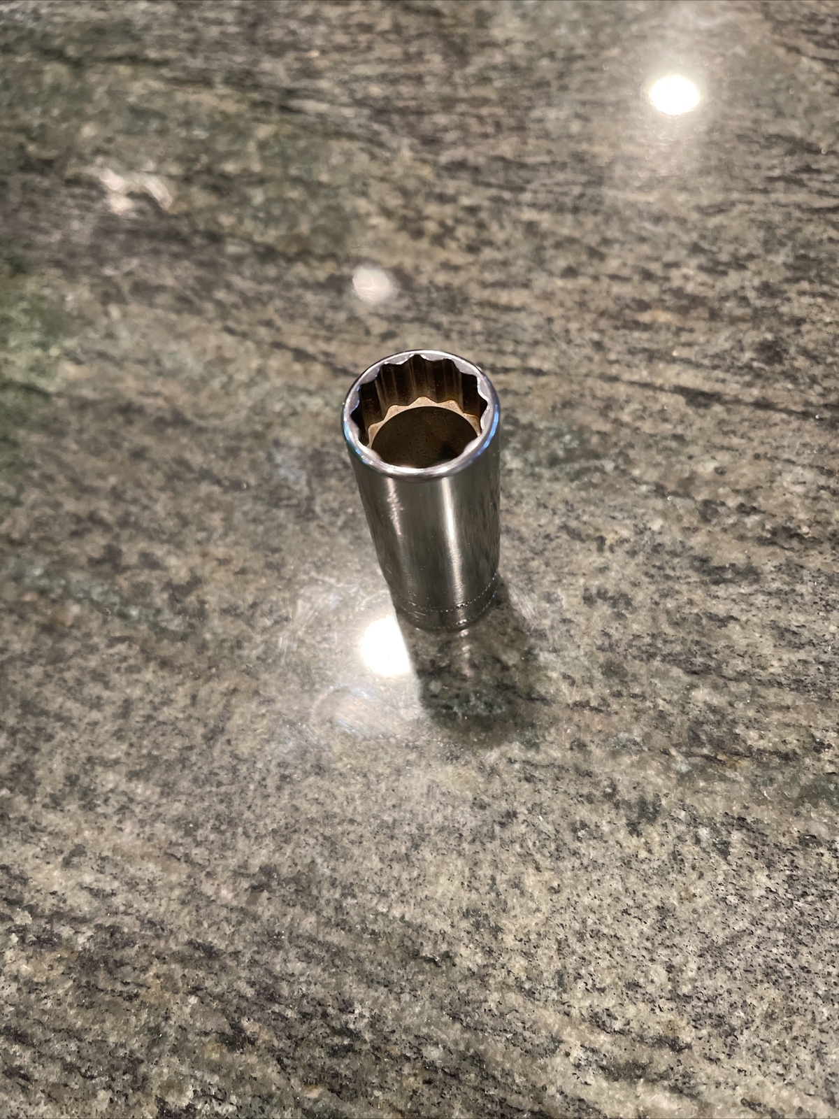 Snap-On stmmd15 15mm 1/4″ drive 12 point metric deep chrome socket