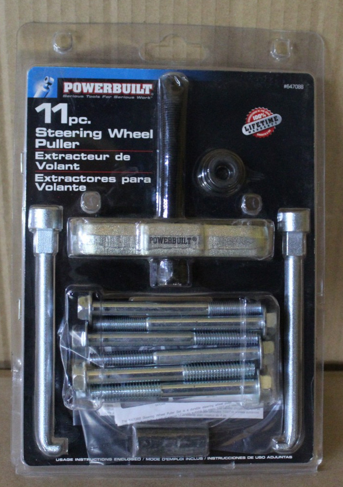 POWERBUILT 647088 11 PIECE STEERING WHEEL PULLER