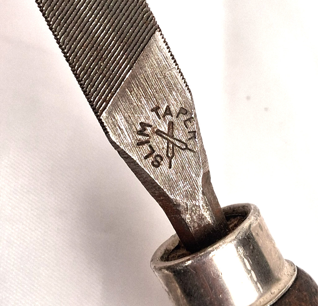 VTG Wood Handle Files -Blue Point GA-98 Adjustable Jaw & Nicholson Slim Taper