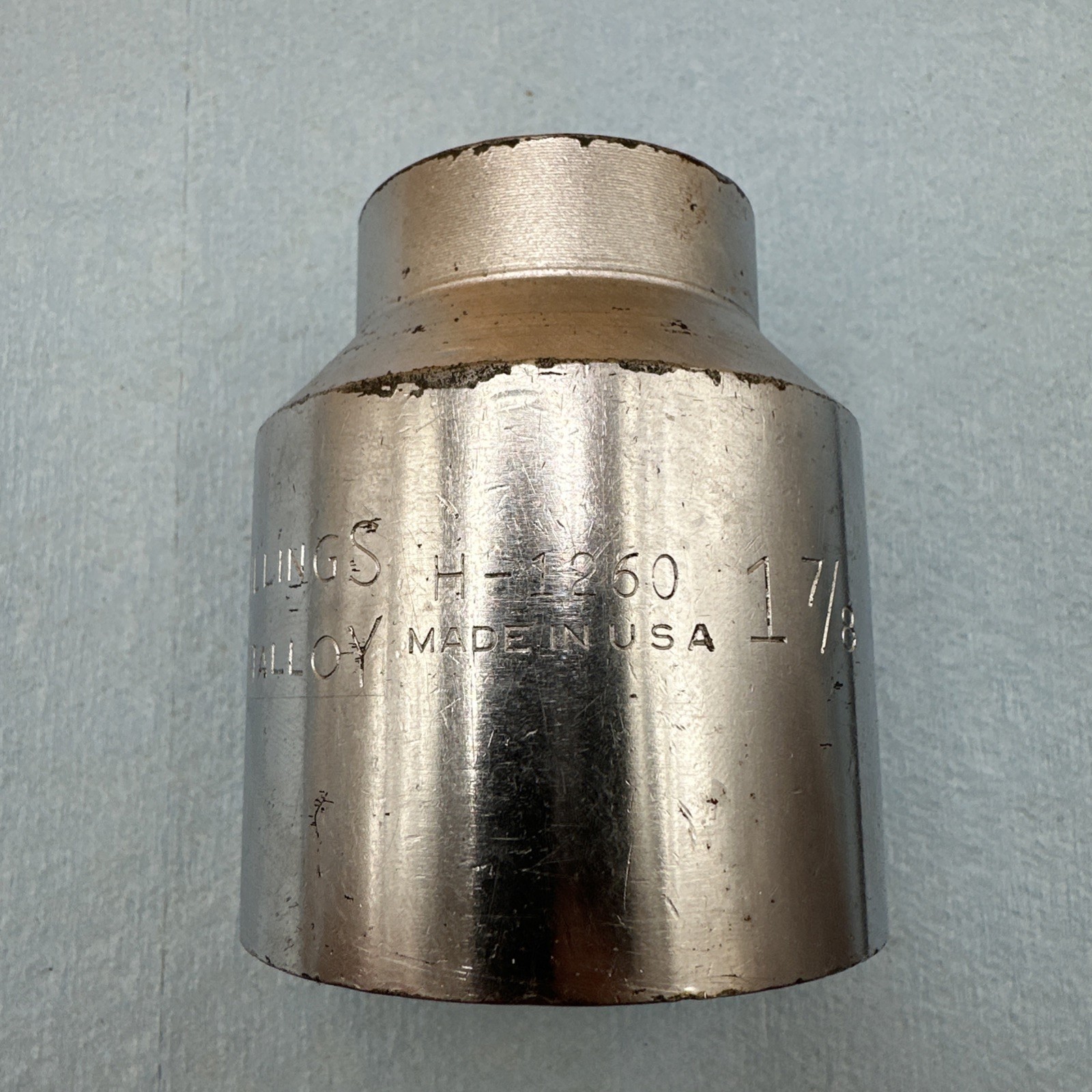 Vintage Billings Vitalloy 3/4″ Drive 1 7/8″ Socket 12 pt H1260 Made in USA