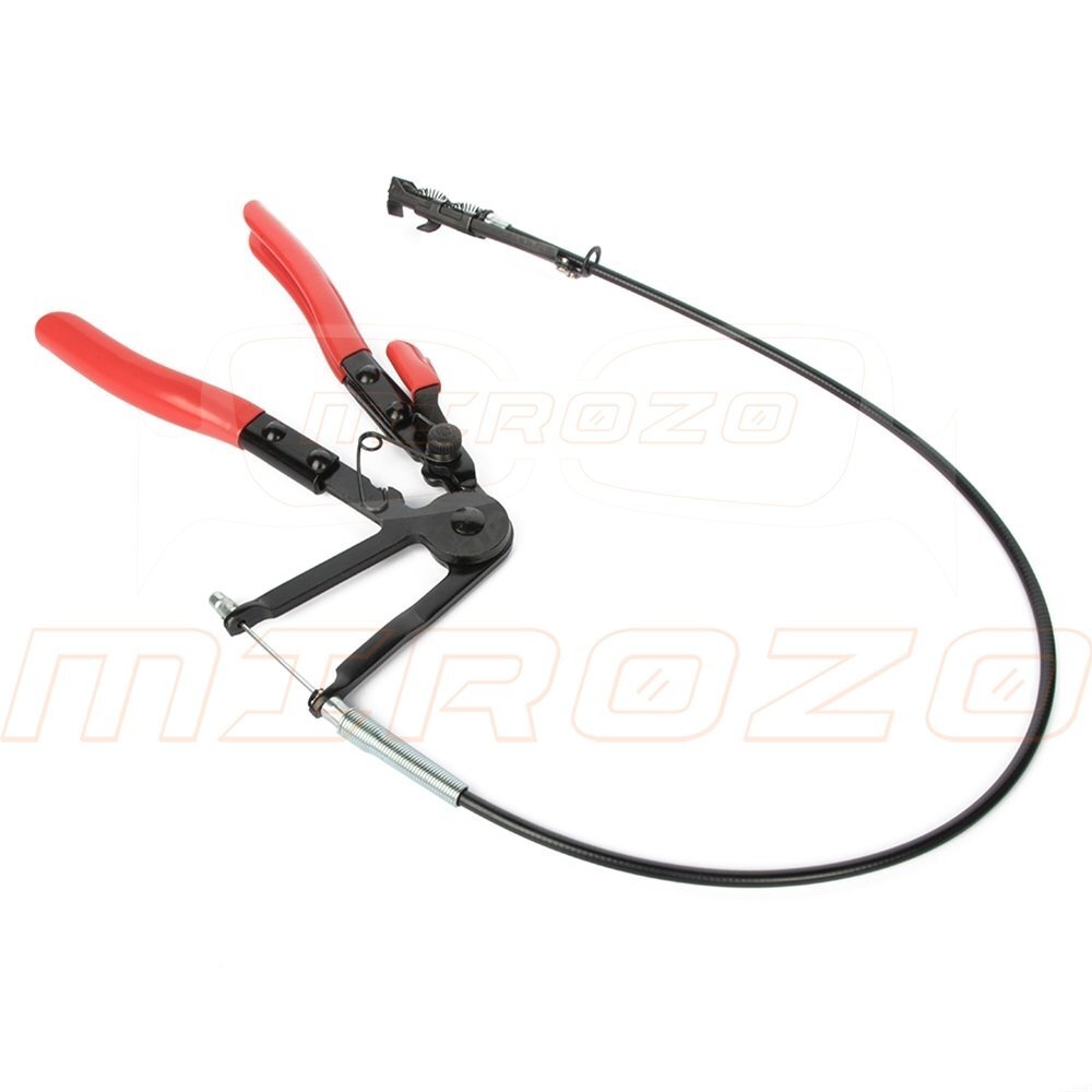 24» Cable Wire Hose Clamp Pliers Car Repairs Removal Tools Long Reach Flexible