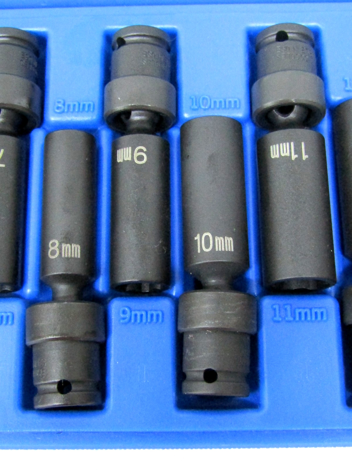 Grey Pneumatic 1/4″ dr Metric Deep Length Surface Drive Universal Set 9712UMD