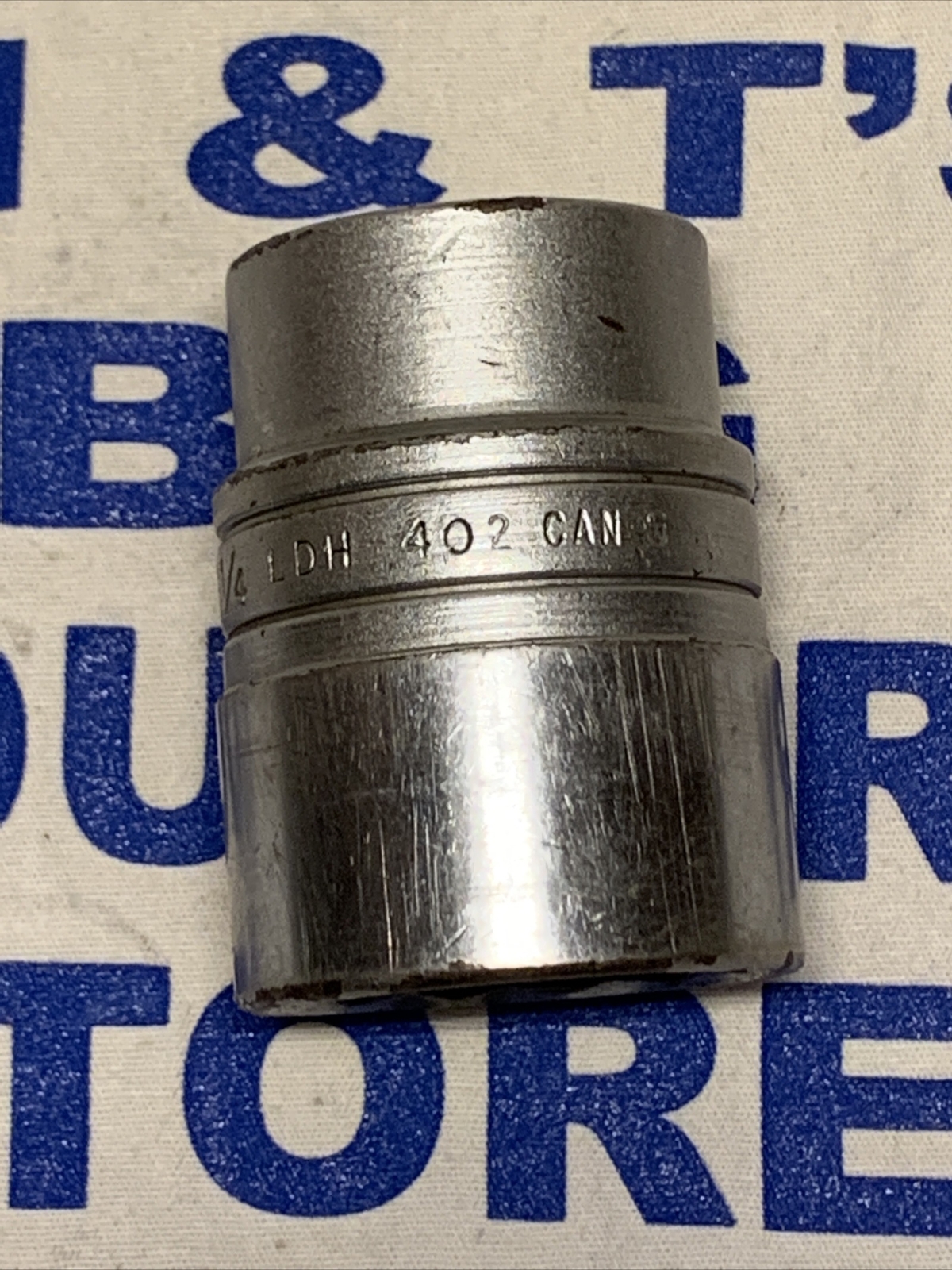 1955 Snap-on Tools SAE 3/4″ Drive 1-1/4″ Chrome 12 Point Socket LDH402 – Canada