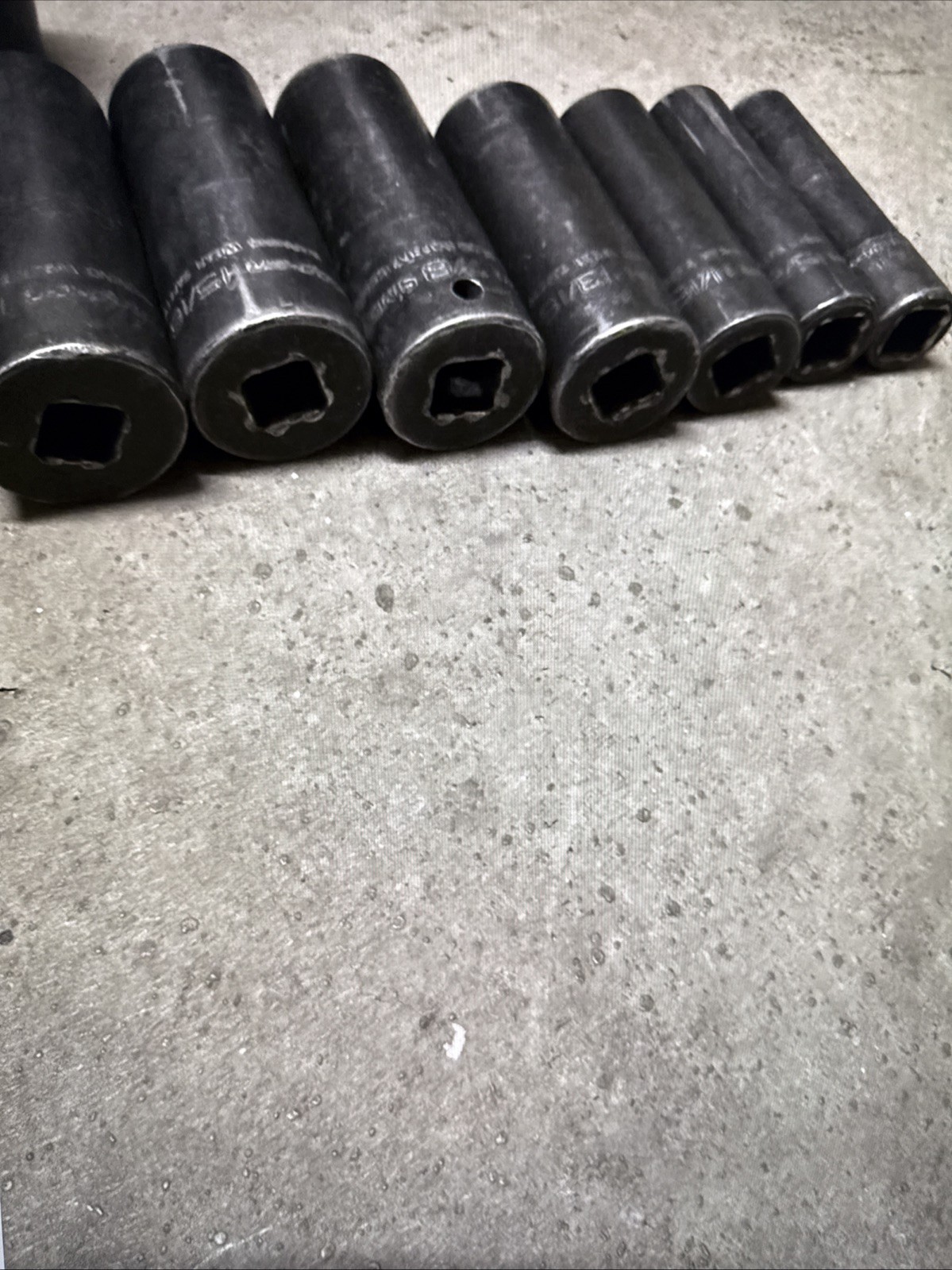 Snap On Tools 7pc 1/2″ Drive Deep Impact Socket Set USA