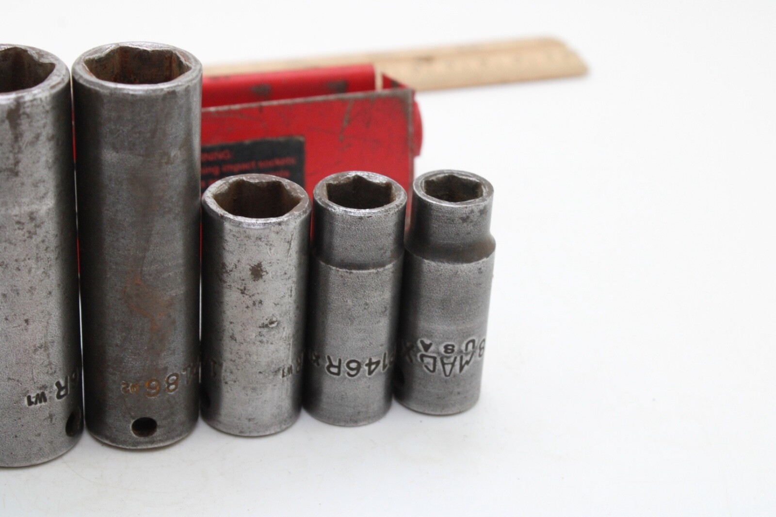 MAC Tools XP6 Series 3/8″-3/4″ 3/8″ Drive 7-Piece 6-Point Impact Socket Set USA
