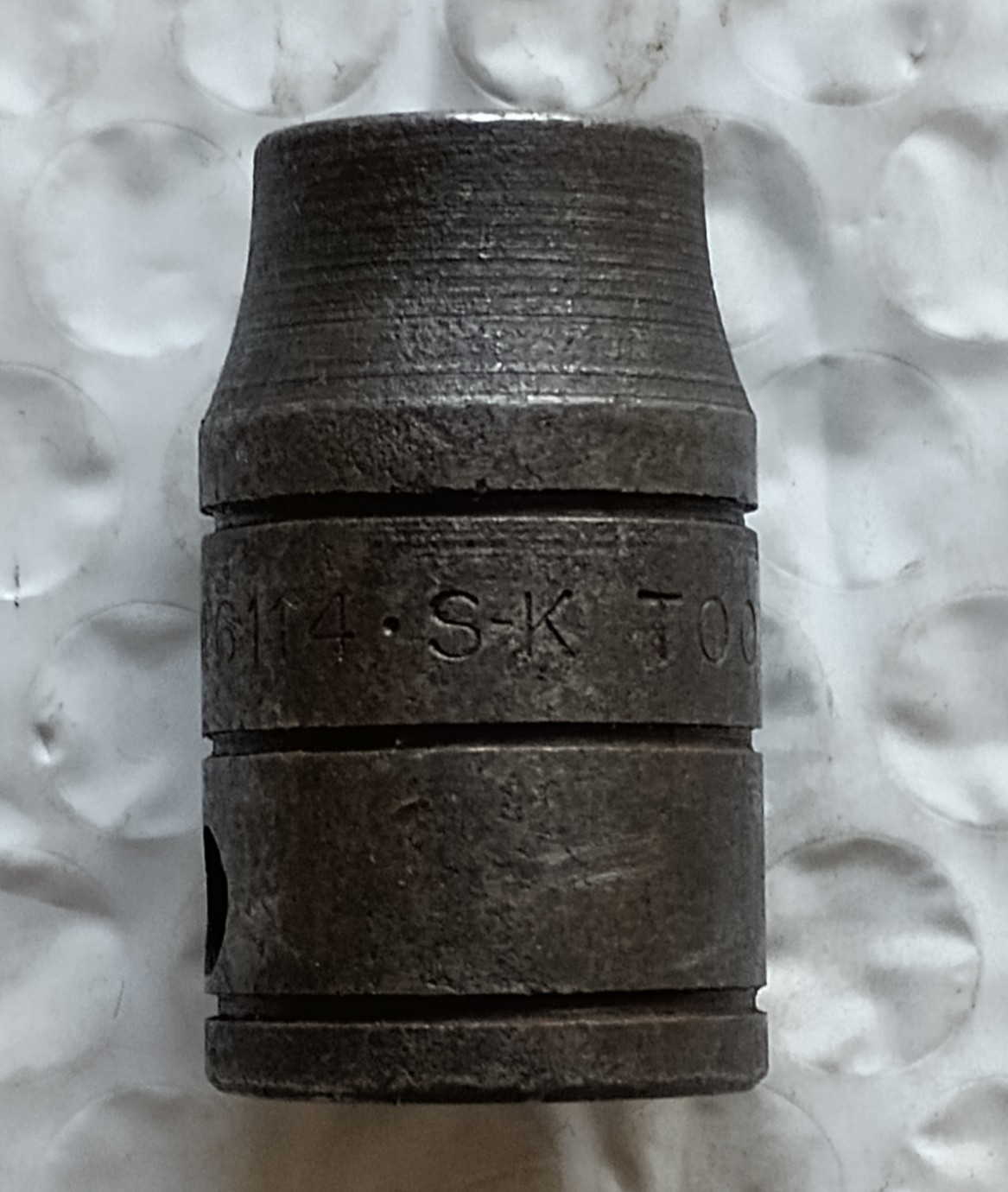 S-K TOOLS USA 46114, 1/2″ DRIVE, 7/16″ IMPACT SOCKET, SHALLOW, 6 POINT.