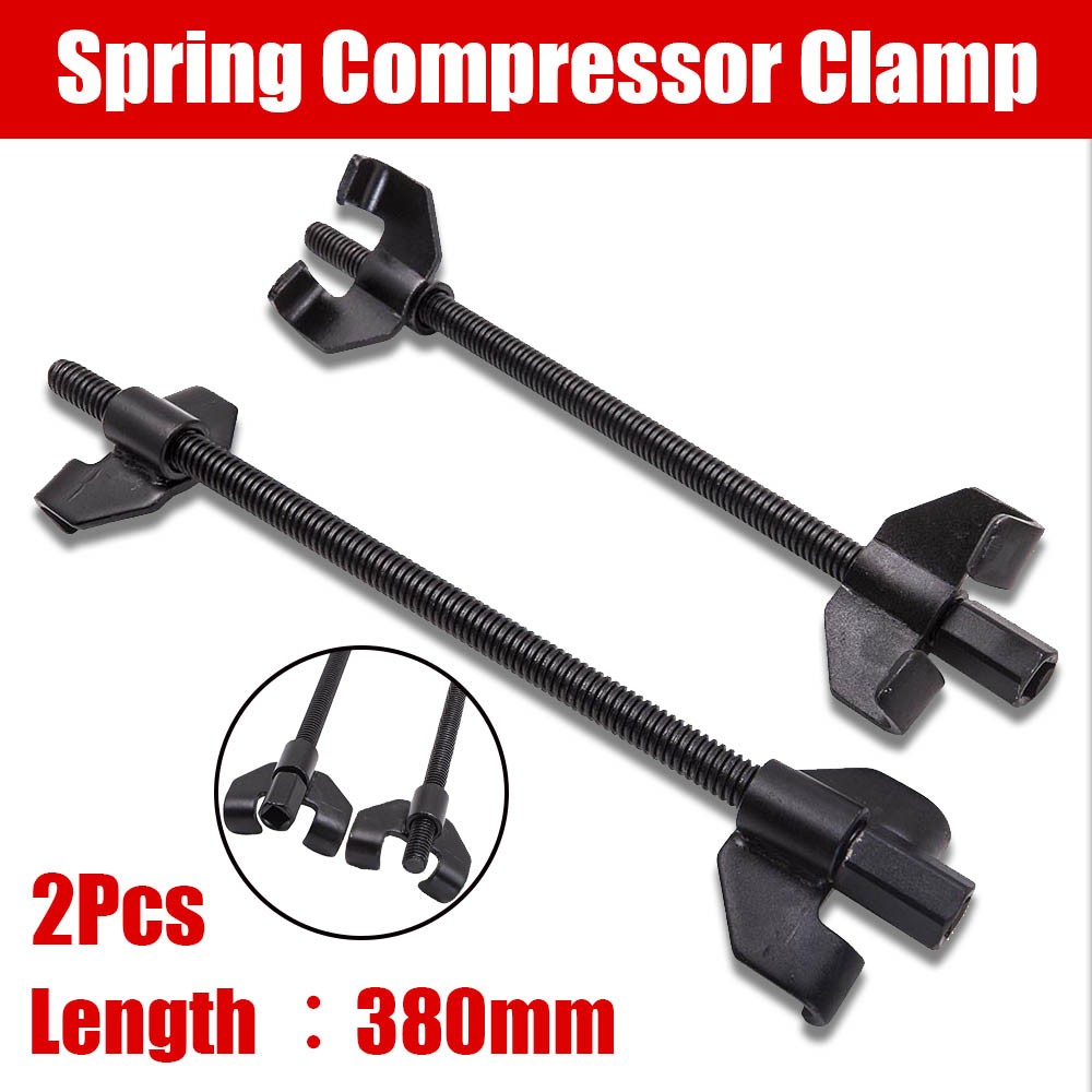 2 Piece Heavy Duty Spring Compressor Tool 14″ Coil Strut Removal Kit