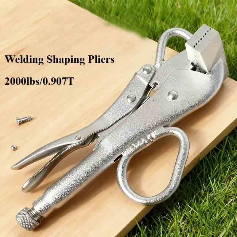 Locking Sheet Metal Clamp Flat Extra Wide Duck Bill Vice Auto Body Shaping Plier