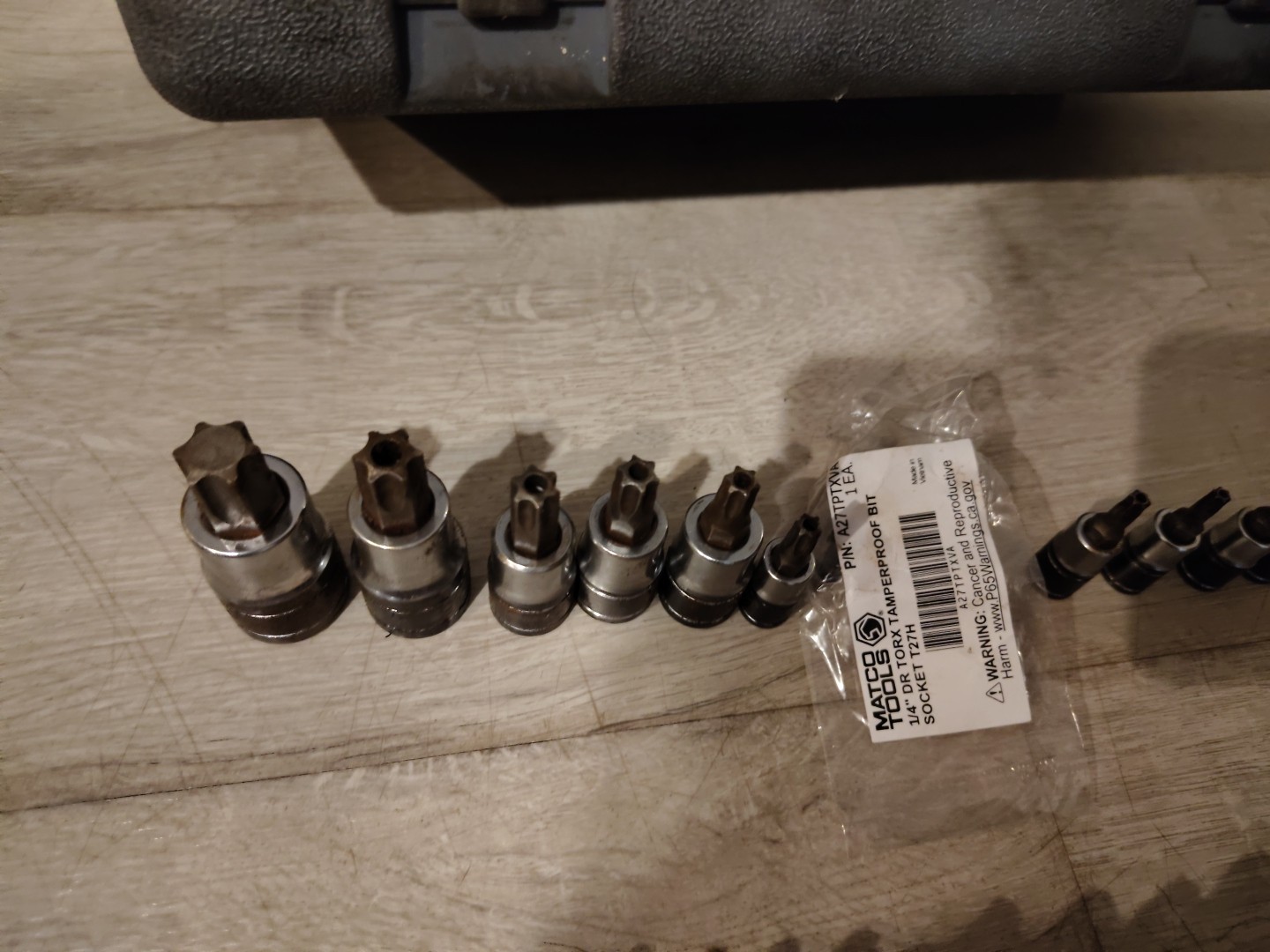 Silver Eagle By Matco Tools 23pc Torx & Tamper Torx Socket Set Complete New T27H
