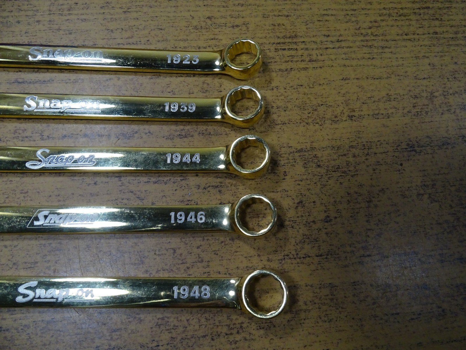 5 snap on 80 year wrenches