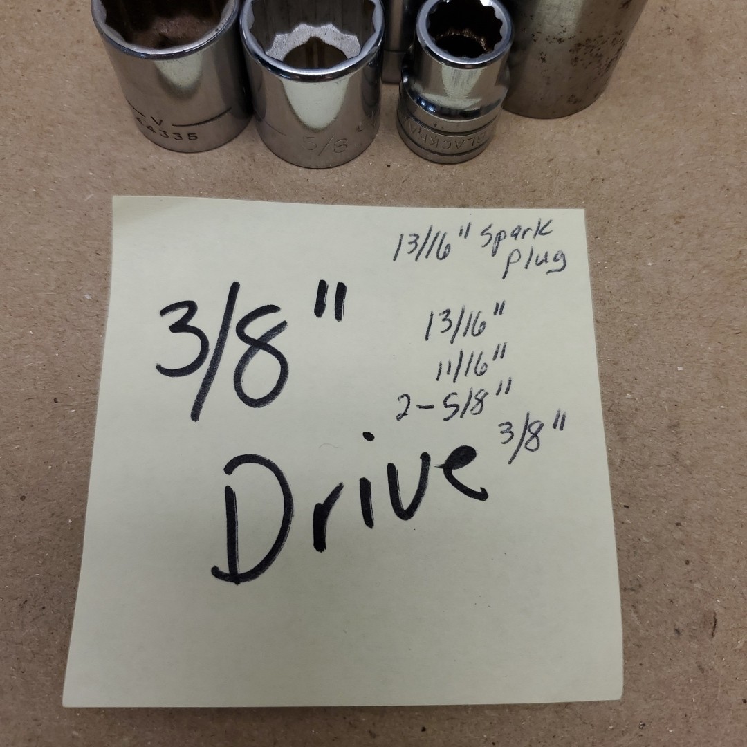 Mixed Lot of 14 Craftsman Blackhawk and SK sockets see pictures