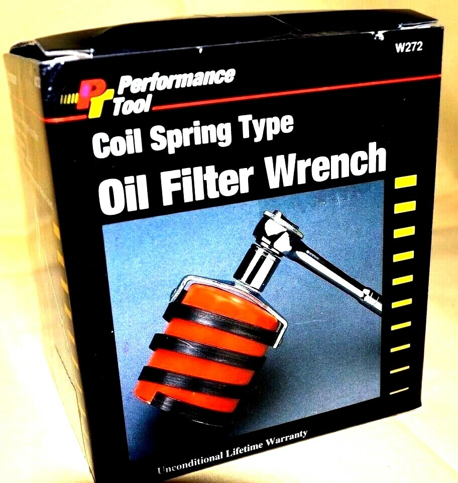 Large Small Coil Spring Oil Filter Wrench Heavy Duty Steel Grip Fliter W272 W271