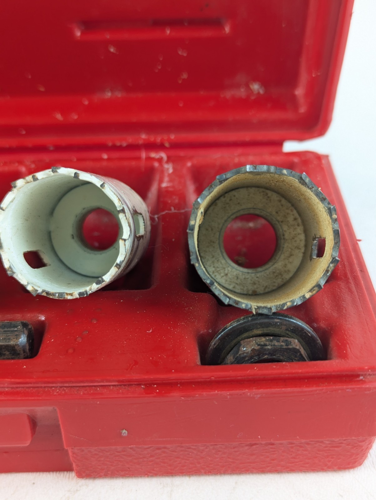 Blue-Point Snap On Tools 6 Pc set Hole Saw Arbor Kit Set LHS606B Made In USA