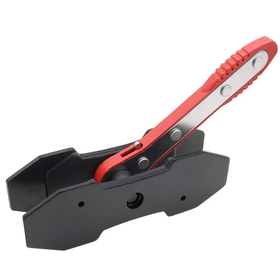 Brake Caliper Press Tool Ratcheting Piston Spreader with Steel Plates