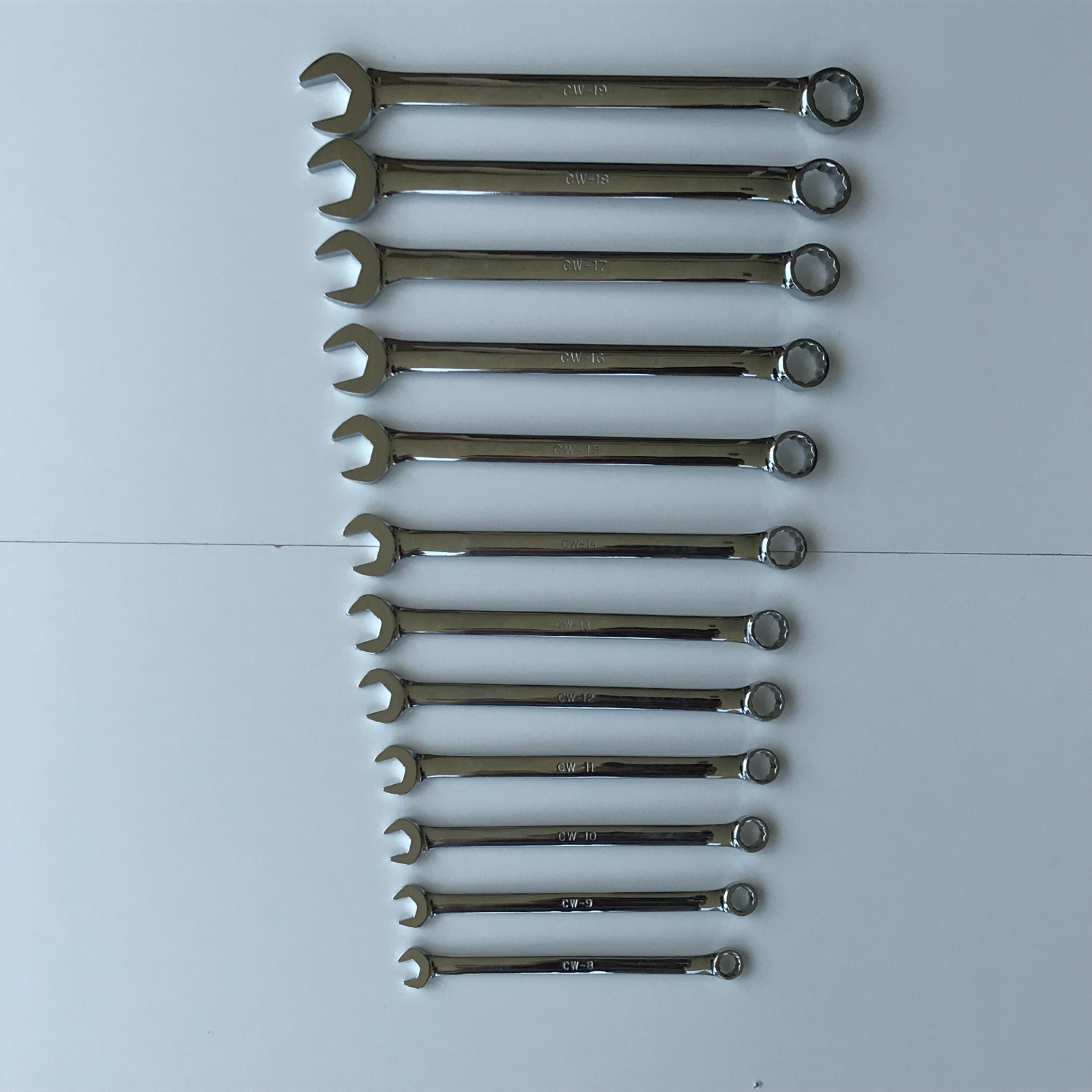 Cornwell Tools 12 Piece Metric Combination Wrench Set 12-Point 8-19mm USA